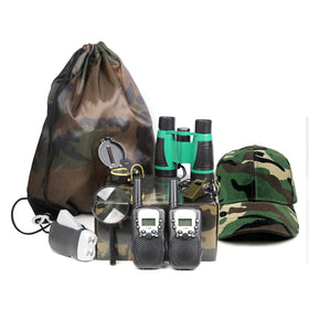Outdoor Adventure Set for Kids Camping Exploration Toys Backyard Safari Hunting Survival Explorer